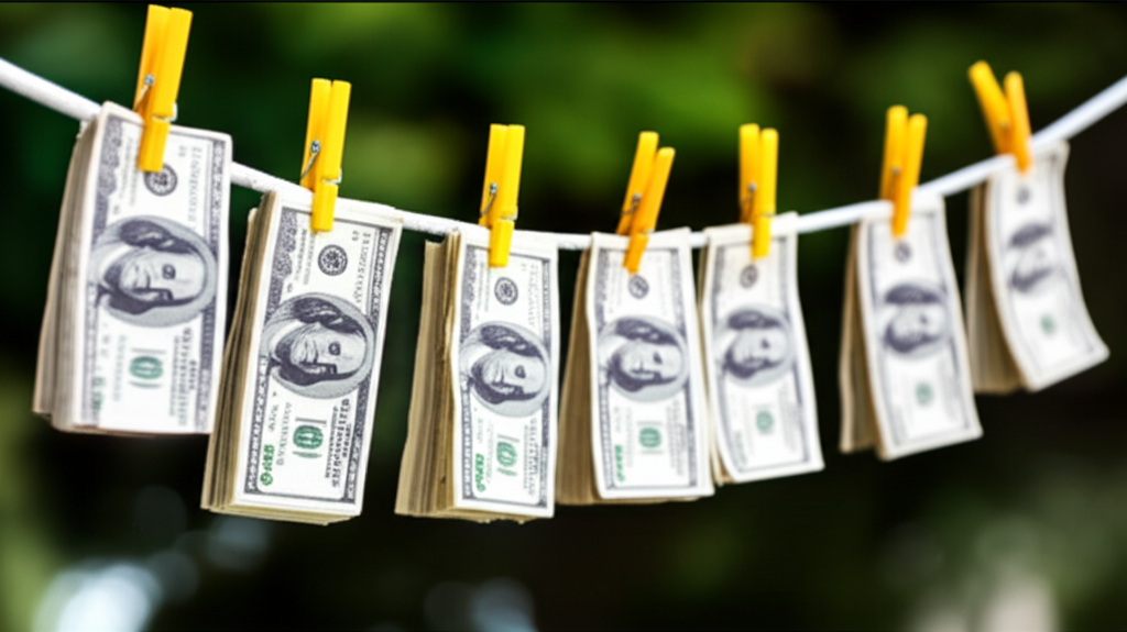 Money Laundry Scene - Drama Props