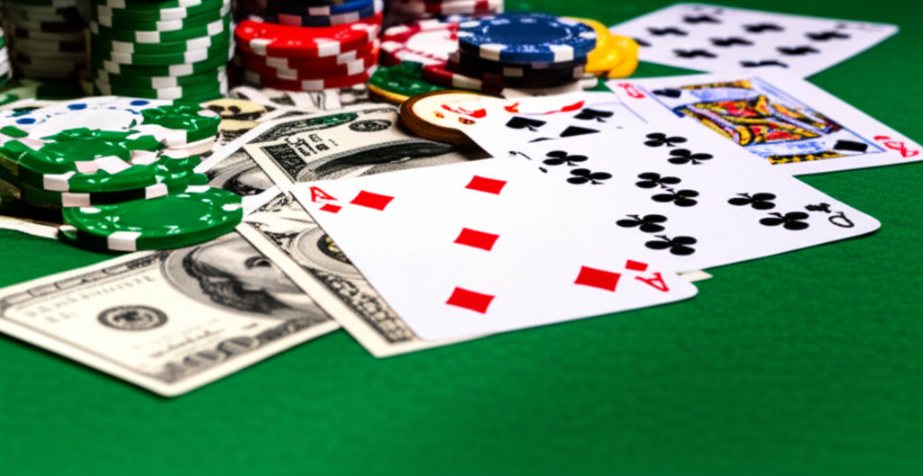 Poker Game Money - Casino Props